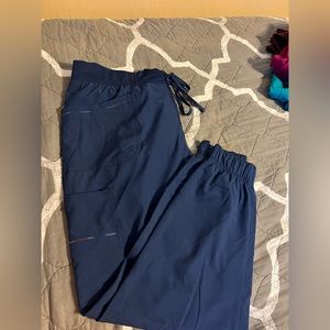 Large petite scrub jogger pants